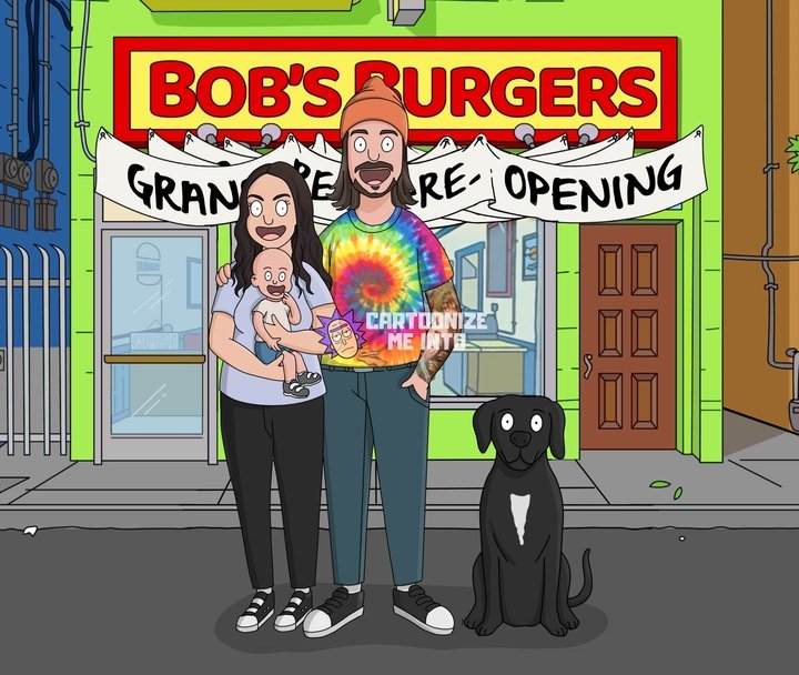 Bob's Burgers Portrait