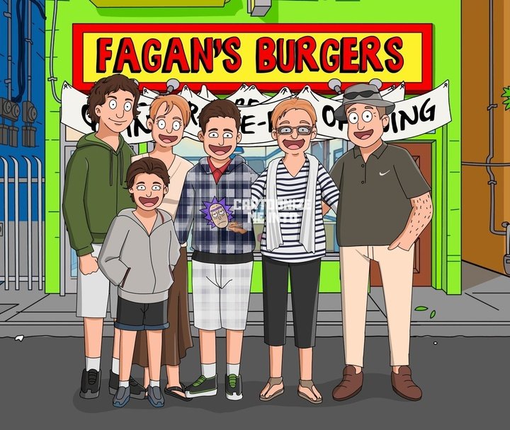 Bob's Burgers Portrait
