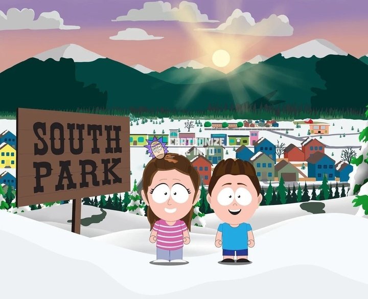 'South Park' Custom Portrait Cartoonize Me Into