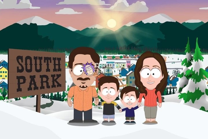 'South Park' Custom Portrait Cartoonize Me Into