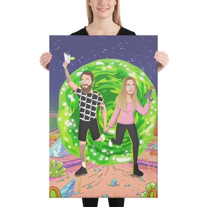 Large canvas preview